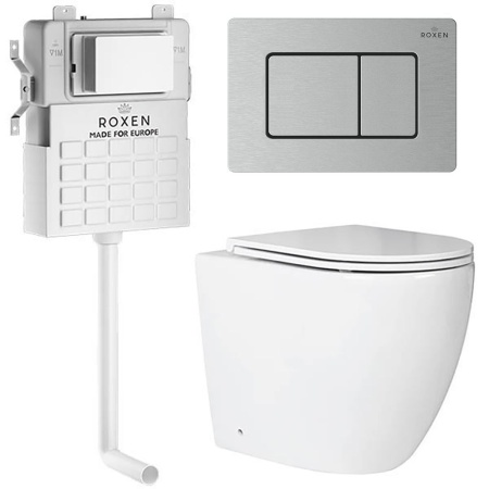 Комплект 5 в 1 RoxenBath Attach 968412 (состоит из: 710215, Steel 420280S; 650185-01)