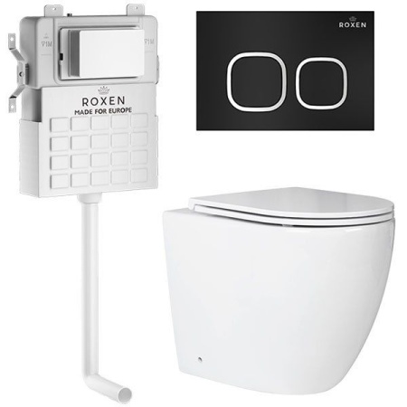 Комплект 5 в 1 RoxenBath Attach 966934 (состоит из: 710215, Santi 410280B; 650185-01)