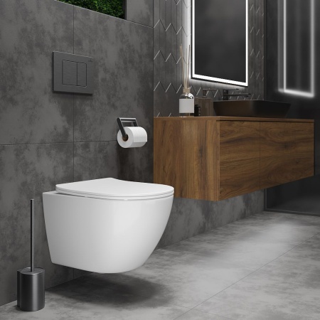 Подвесной унитаз RoxenBath Antares 530185-01 Rimless Soft Close
