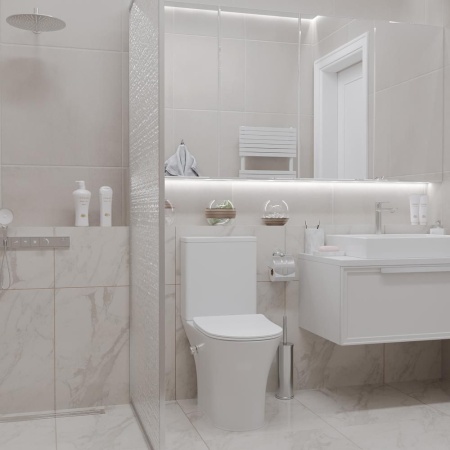 Напольный унитаз RoxenBath Urban Tornado Bidet 600190-01X Rimless Soft Close с функцией биде