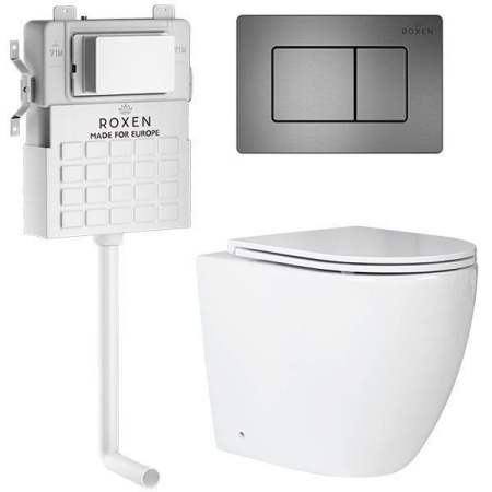 Комплект 5 в 1 RoxenBath Attach 967089 (состоит из: 710215, Steel 420280G; 650185-01)