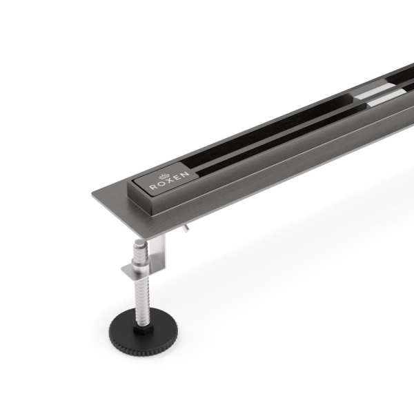 Душевой лоток RoxenBath Slim GunMetal 91060-60GM (60 см)