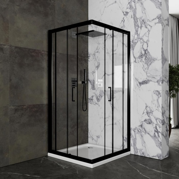 Душевой уголок RoxenBath Caspia 55060-90B (90*90*195)