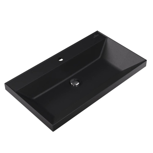 Умывальник RoxenBath Mila 80 black 3001180-B