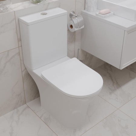 Напольный унитаз RoxenBath Urban Tornado 600190-01 Rimless Soft Close