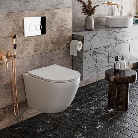 Комплект 4 в 1 RoxenBath StounFix Dual Fresh 812643 ( состоит из: 710200, Santi 410260CH)