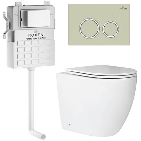 Комплект 5 в 1 RoxenBath Attach 966911 (состоит из: 710215, Santi 410260BG; 650185-01)