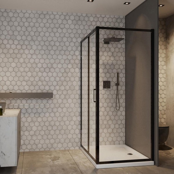 Душевой уголок RoxenBath Caspia 55060-120B (120*80*195)