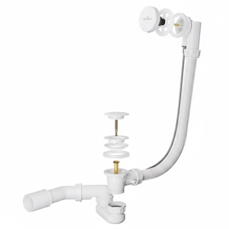 Сифон для ванны RoxenBath R70A-W полуавтомат