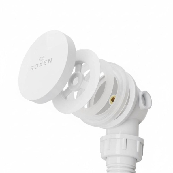 Сифон для ванны RoxenBath R70C-W Click-Clack с функцией верхней очистки