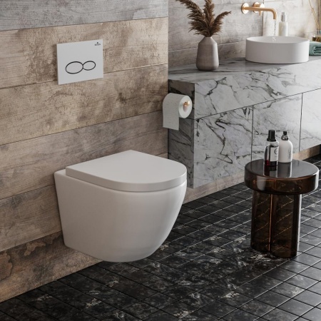 Подвесной унитаз RoxenBath Antares Tornado 530185-02 Rimless Soft Close