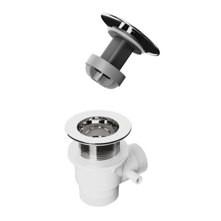 Сифон для ванны RoxenBath R70C-G Click-Clack с функцией верхней очистки