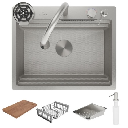 Кухонная мойка RoxenBath Stage Plus 60-S
