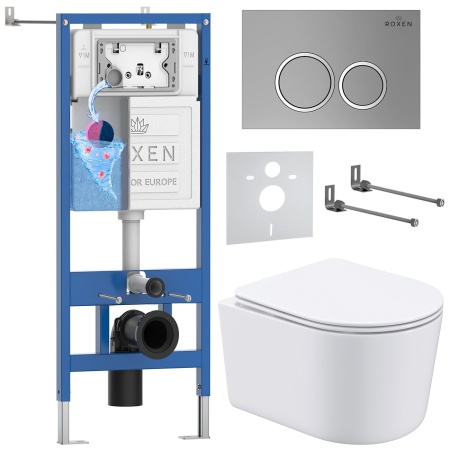 Комплект 6 в 1 RoxenBath StounFix Dual Fresh 915792 (состоит из: 710200, Santi 410260М, 530120-01)