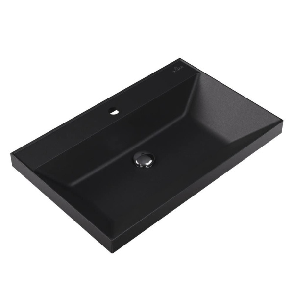 Умывальник RoxenBath Mila 70 black 3001170-B