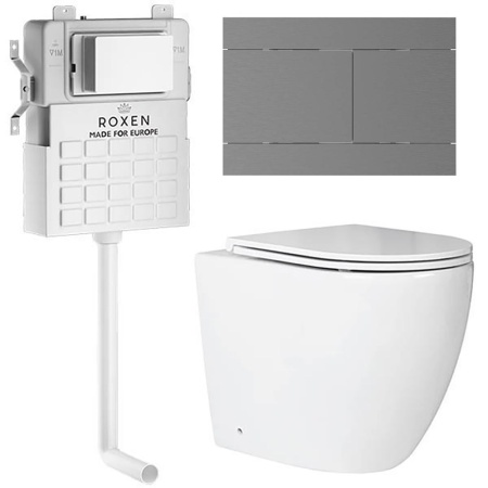Комплект 5 в 1 RoxenBath Attach 868673 (состоит из: 710215, Velar 420300GM; 650185-01)