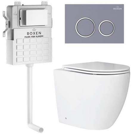 Комплект 5 в 1 RoxenBath Attach 966921 (состоит из: 710215, Santi 410260DG; 650185-01)