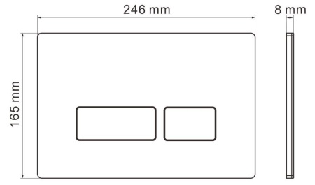 Комплект 6 в 1 RoxenBath StounFix Dual Fresh 966821 (состоит из: 710200, Caspia 410280DG, 530185-01Х)