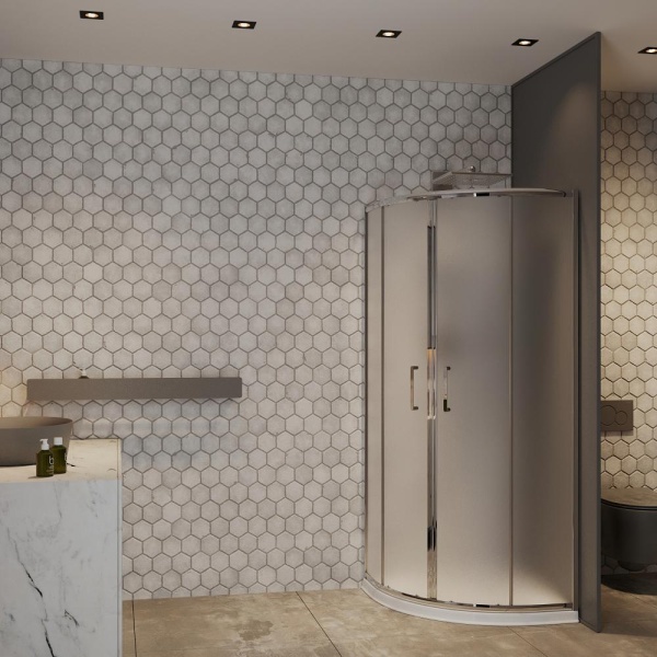 Душевой уголок RoxenBath Santi 55020-90C (90*90*195)