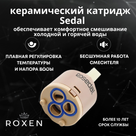 Гигиенический душ с лейкой RoxenBath Santi 50094000-GB