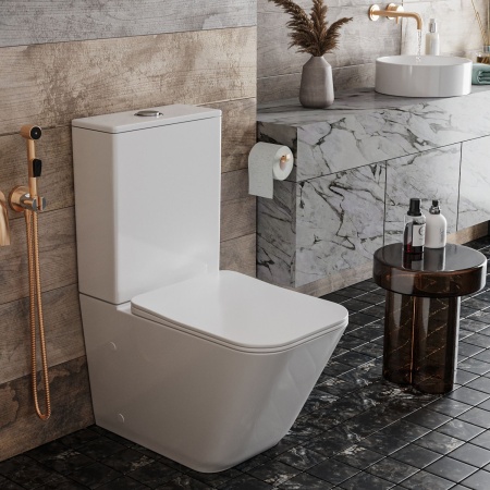 Напольный унитаз RoxenBath Amati Tornado 600165-01 Rimless Soft Close