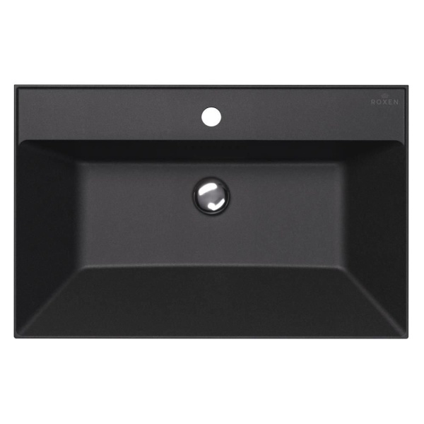 Умывальник RoxenBath Mila 70 black 3001170-B