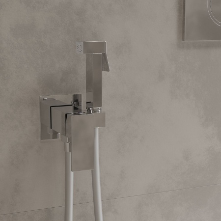 Смеситель встраиваемый RoxenBath Caspia 500960-CH с гигиеническим душем