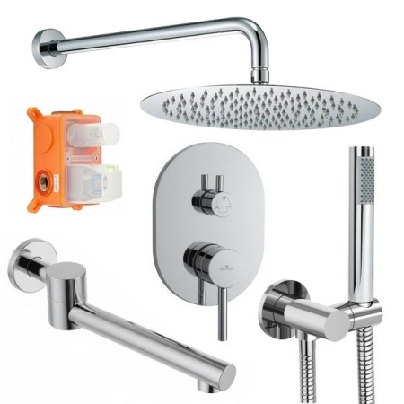 Душевая система скрытого монтажа RoxenBath Santi 50014000-CH