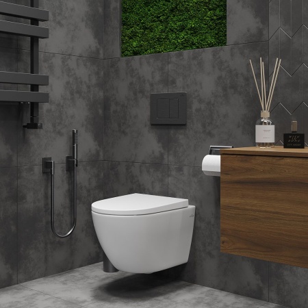 Подвесной унитаз RoxenBath Antares Tornado 530185-02 Rimless Soft Close