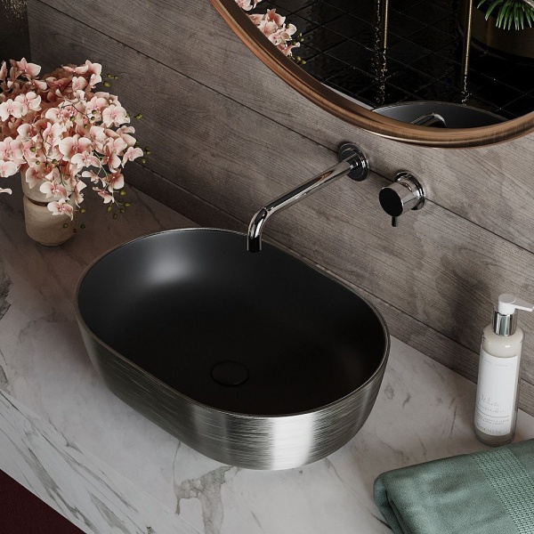 Донный клапан RoxenBath PD01B (black) без перелива