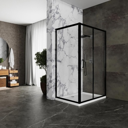 Душевой уголок RoxenBath Caspia 55060-120B (120*80*195)