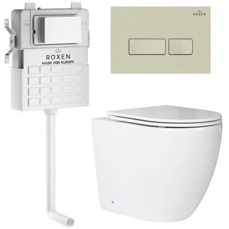 Комплект 5 в 1 RoxenBath Attach 967071 (состоит из: 710215, Caspia 410280BG; 650185-01)