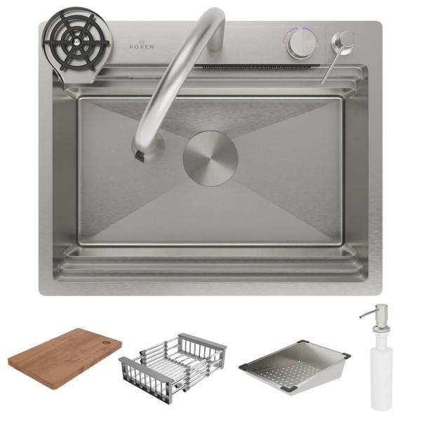 Кухонная мойка RoxenBath Stage Plus 60