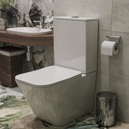 Напольный унитаз RoxenBath Amati Tornado 600165-01 Rimless Soft Close