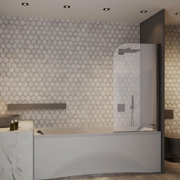 Душевая шторка RoxenBath Brimen 52010-80B (80*140)