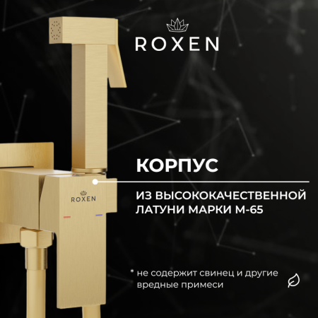 Гигиенический душ с лейкой RoxenBath Caspia 50096000-GB