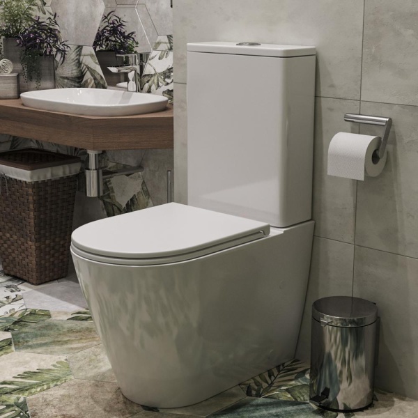 Напольный унитаз RoxenBath Wailet Tornado 600175-01 Rimless Soft Close