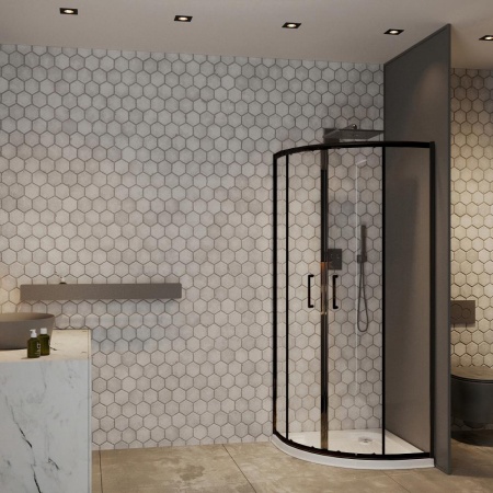 Душевой уголок RoxenBath Santi 55020-80B (80*80*195)