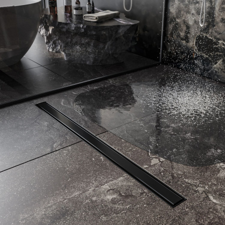 Душевой лоток RoxenBath Supra Black 91050-60 (60 см)