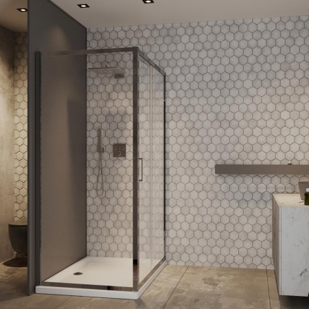 Душевой уголок RoxenBath Caspia 55060-100 (100*80*195)
