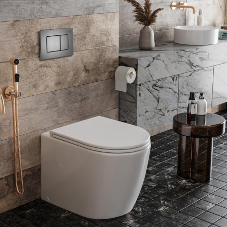 Комплект 3 в 1 RoxenBath Attach 930920 (состоит из: 710215, Steel 420280G)