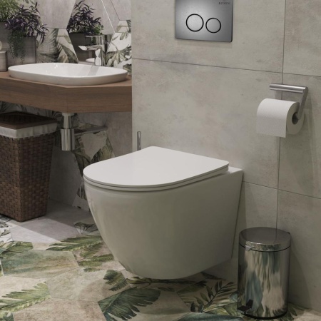 Комплект 4 в 1 RoxenBath StounFix Dual Fresh 868304 (состоит из: 710200, Steel 420260G)