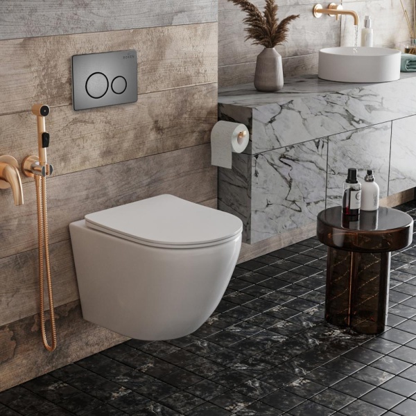 Кнопка для инсталляции RoxenBath Steel 420260G