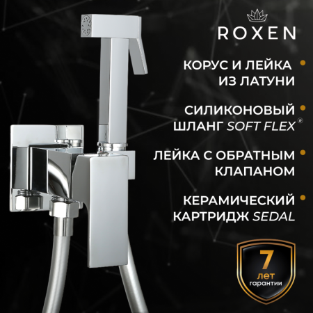 Гигиенический душ с лейкой RoxenBath Caspia 50096000-CH