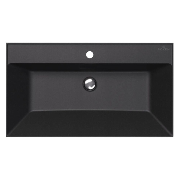 Умывальник RoxenBath Mila 80 black 3001180-B