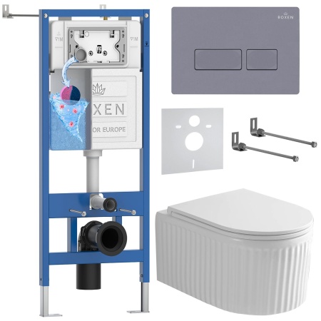 Комплект 6 в 1 RoxenBath StounFix Dual Fresh 968226 (состоит из: 710200, Caspia 410280DG, 530200-01)