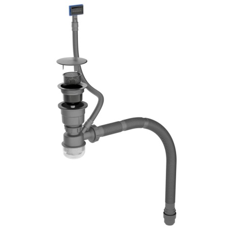Кухонная мойка RoxenBath Simple 65 PVD (графит)