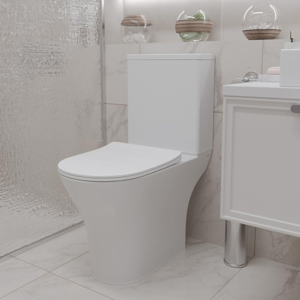 Напольный унитаз RoxenBath Urban Tornado Bidet 600190-01X Rimless Soft Close с функцией биде