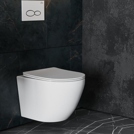 Подвесной унитаз RoxenBath Antares 530185-01 Rimless Soft Close