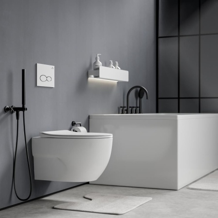 Подвесной унитаз RoxenBath Porto 530155-01 Rimless Soft Close